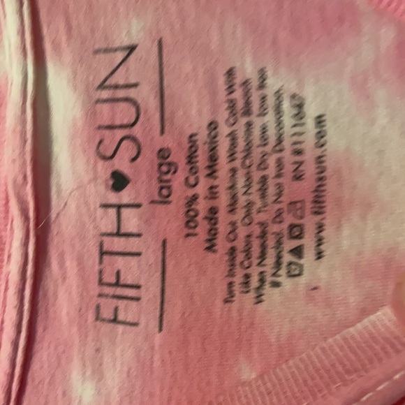 short sleeve tie-dye shirt - Picture 3 of 3